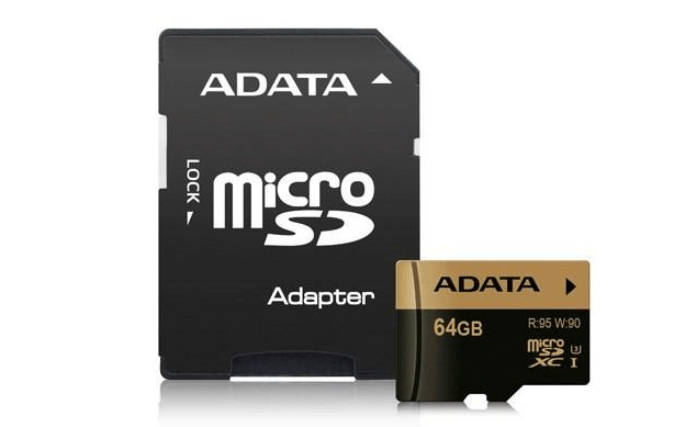 ADATA 64GB UHS-I (3) microSDXC card