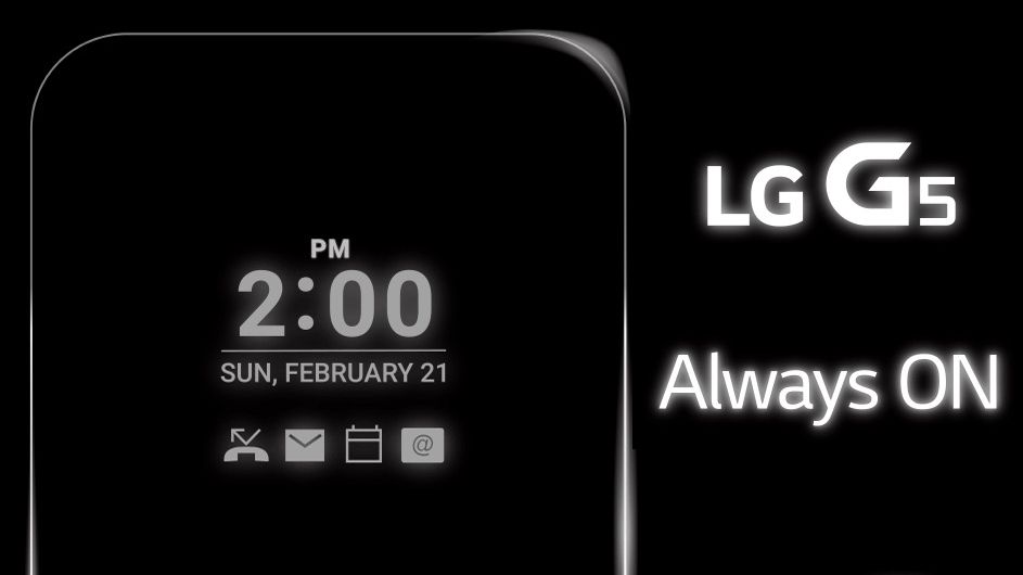 Always-On Display-LG G5