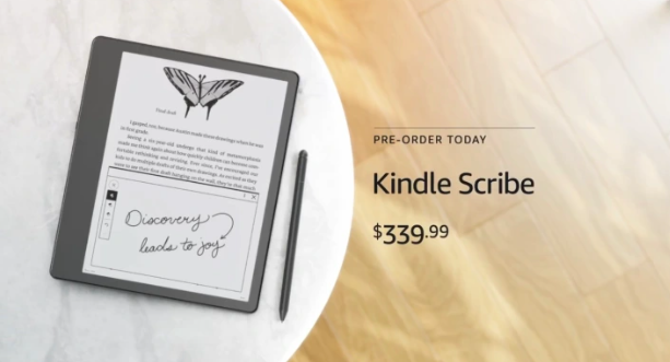 Amazon new Kindle Scribe 1