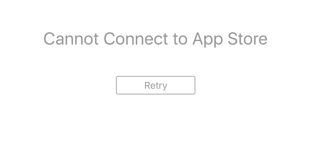 app store issues