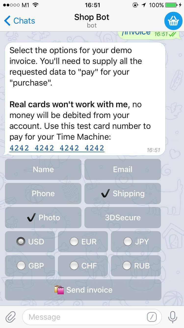 Bot Payments