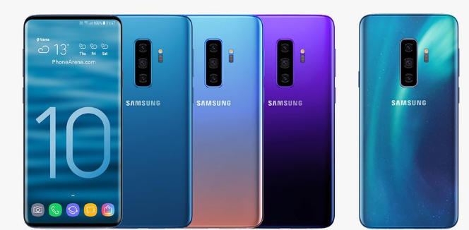  Samsung- foldable phone- &-5G Galaxy S10 