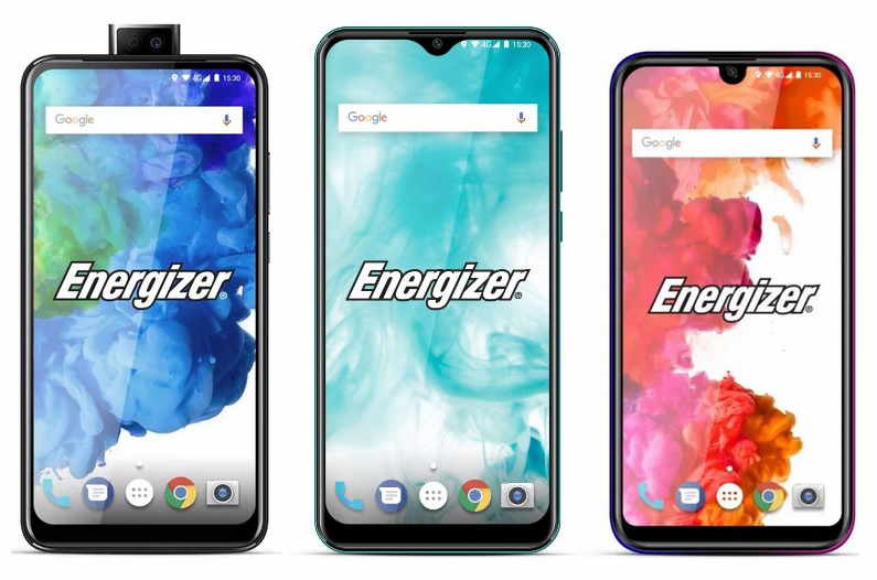 Energizer phones with 18,000mAh batteries- foldable displays