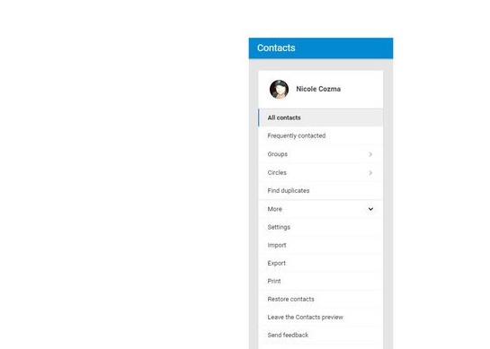 google contacts