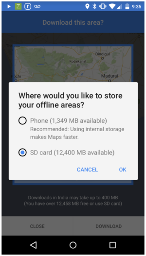 Google-Maps-save-to-microSD