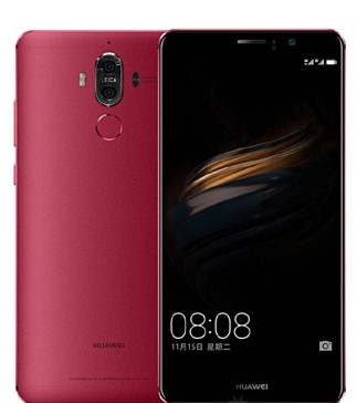 Huawei Mate 9 Agate Red and Topaz Blue