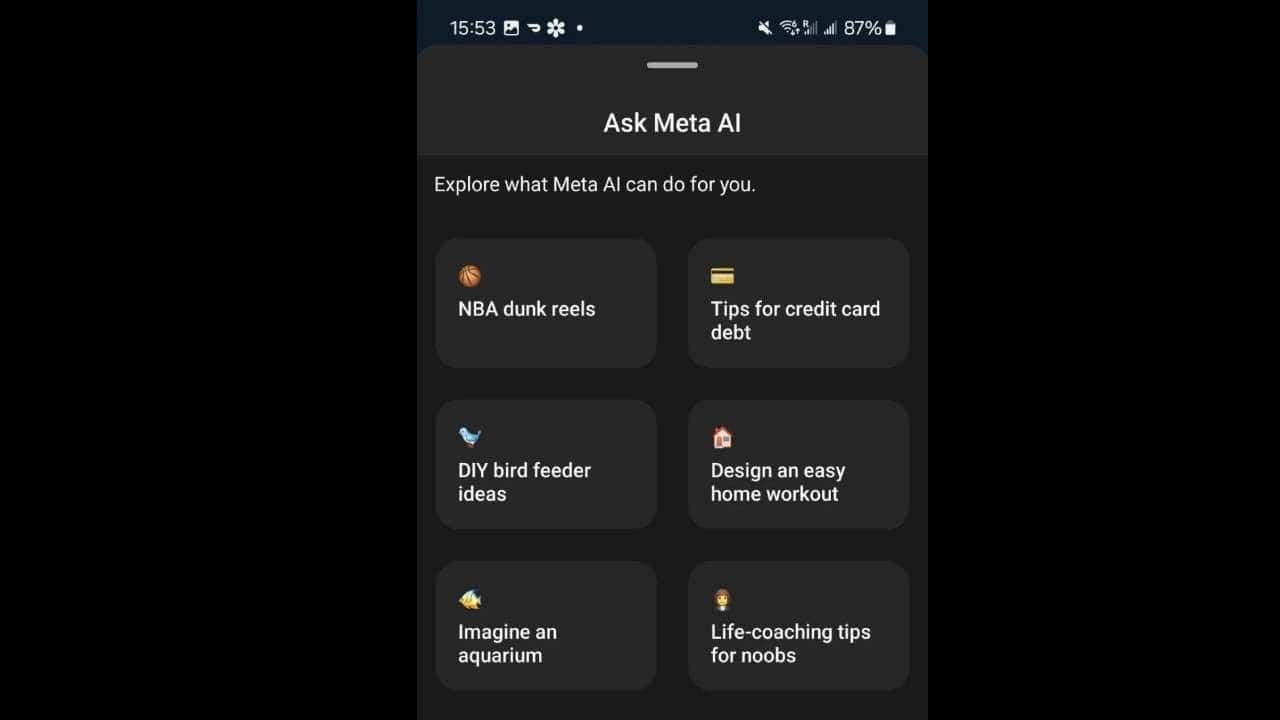 ‏Meta تقدم برنامج Chatbot للمحادثة على تطبيق انستغرام