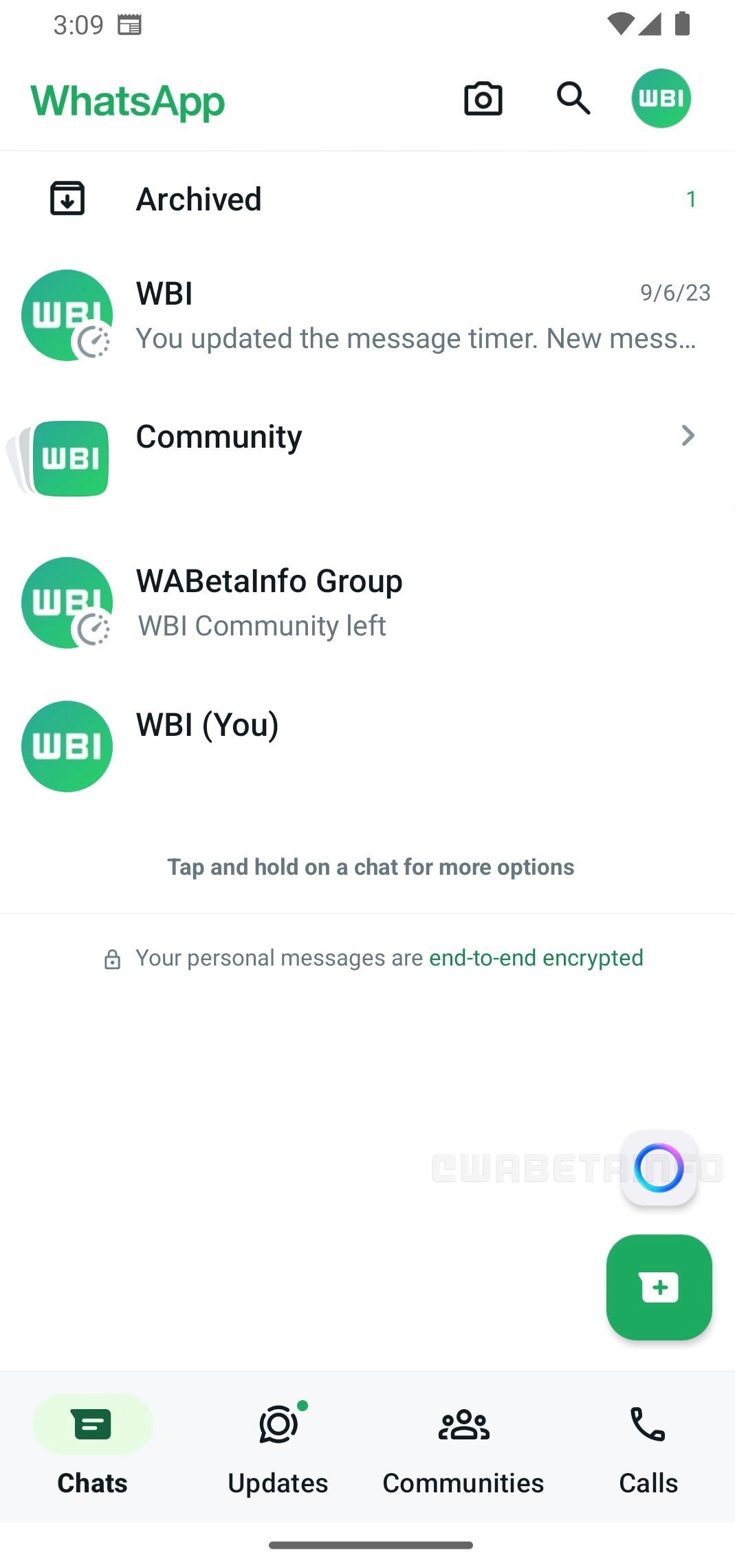 تطبيق WhatsApp يكشف عن Chat AI مع اختصار جديد في أحدث إصدار تجريبي
