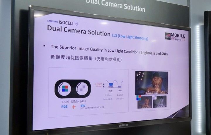 ISOCELL Dual Camera Sensors galaxy note 8