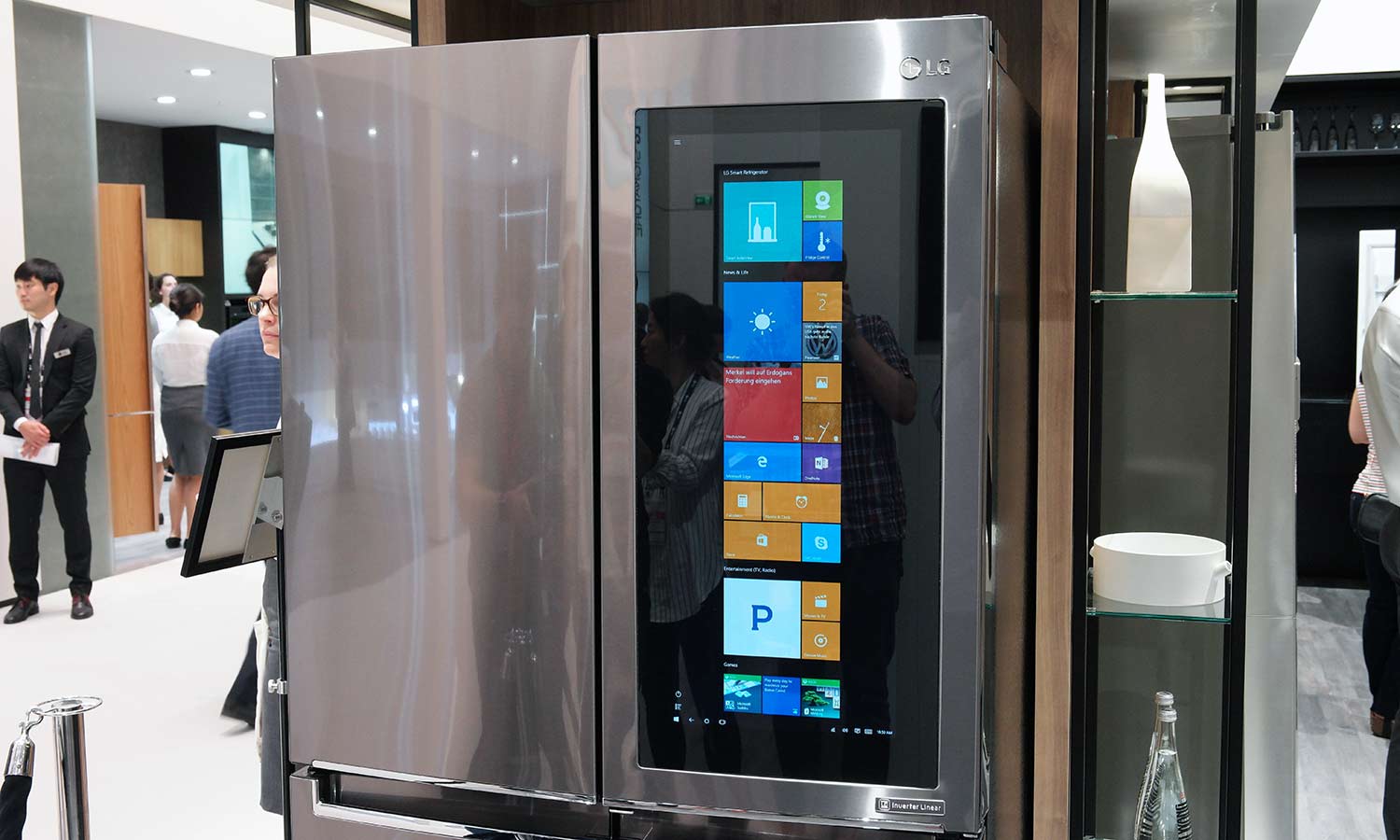 LG- InstaView Door-in-Door fridge