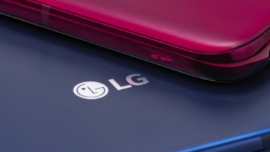 LG-smartphone design with under-display front camera