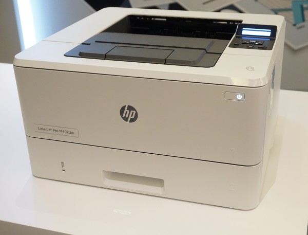 نظرة على الطابعة بتقنية الليزر HP LaserJet Pro M402dn ...