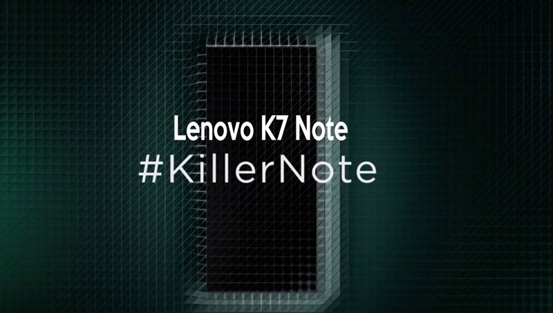 Lenovo teasing a Killer Note, likely the K7 Note