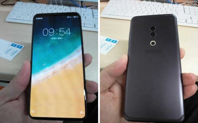 Meizu 15 Plus front and back