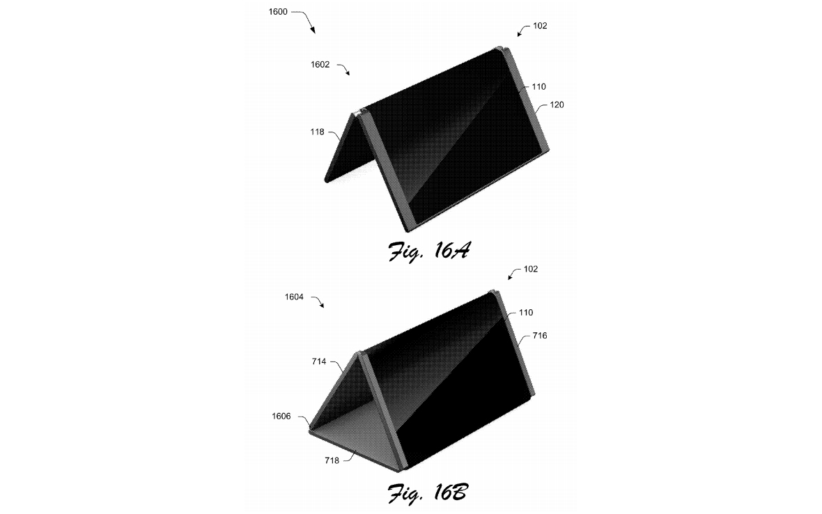 Microsoft patents- foldable mobile