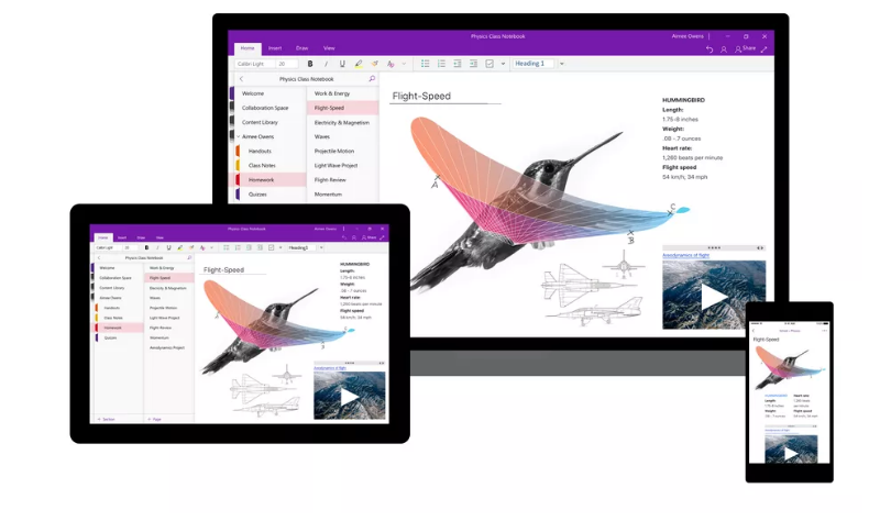 Microsoft redesigned OneNote’s interface