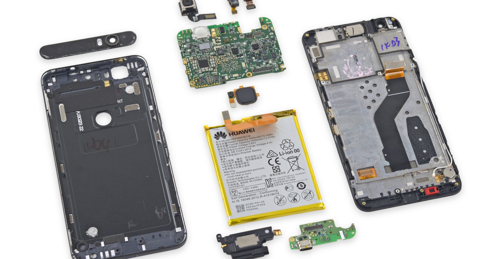 Nexus 6P - difficult- to repair
