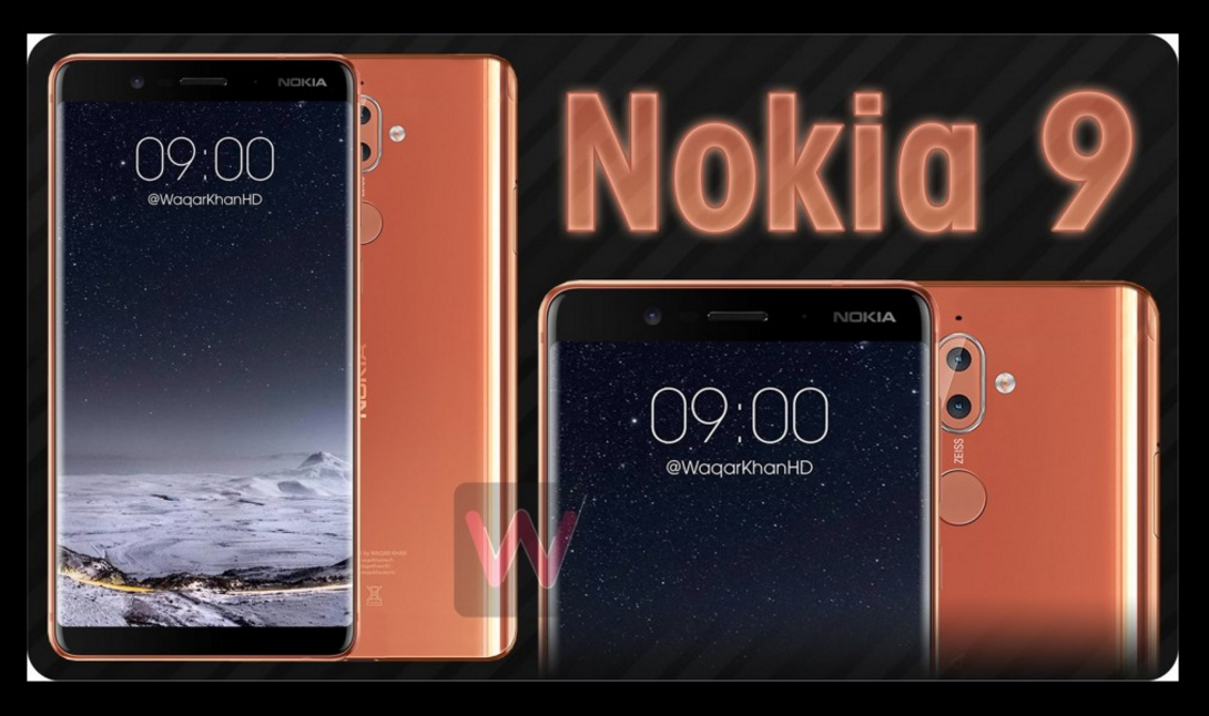 Nokia 9 renders