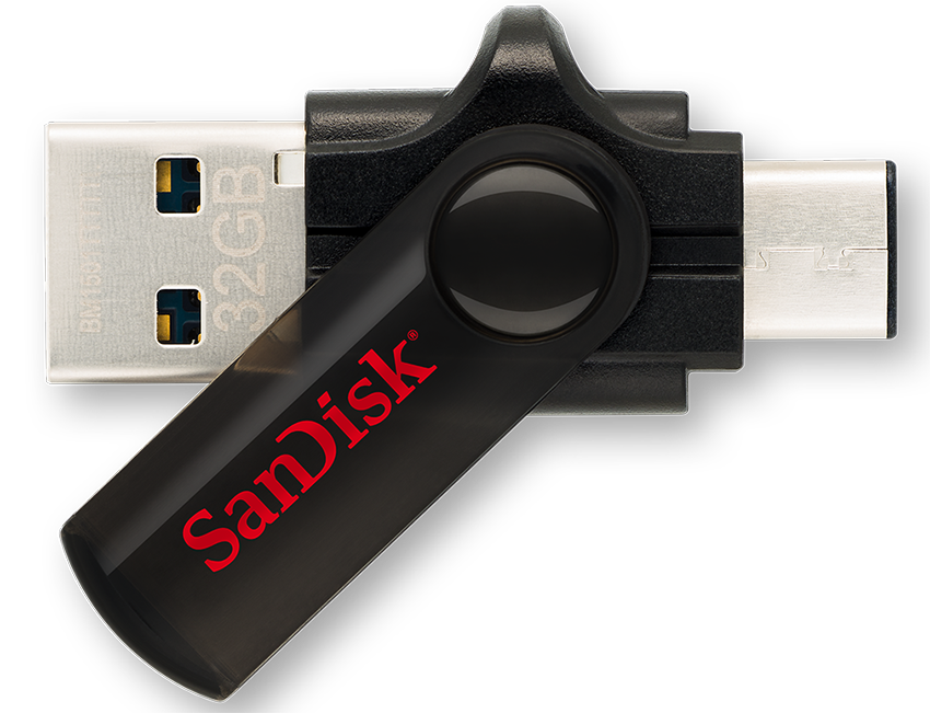 SanDisk Dual USB Drive Type-C -USB 3.0 