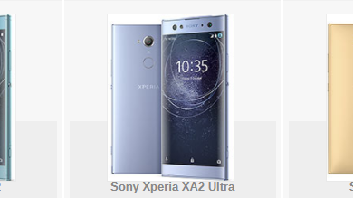 Sony Xperia XA2 and XA2 Ultra and Xperia L2