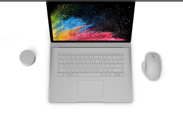 Surface Pen, and Surface Dial on-screen