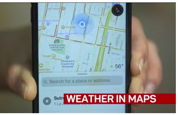 Weather in Maps