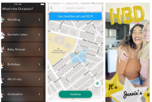 You can now design custom Snapchat geofilters