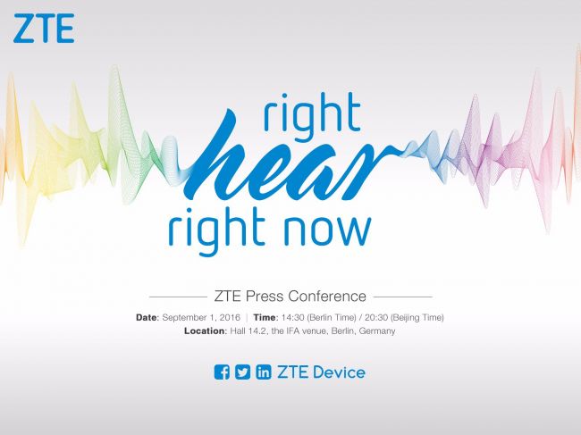 ZTE press conference