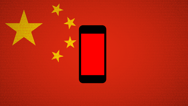 android phone send data china