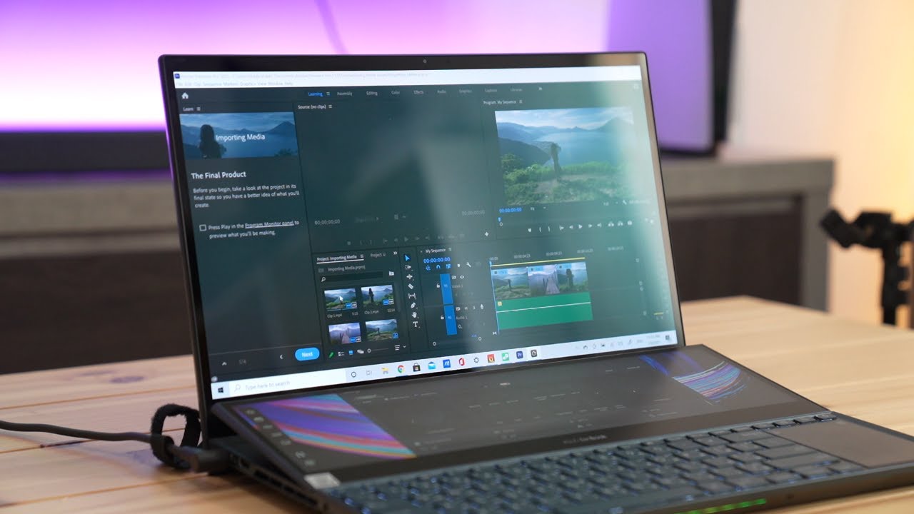 صورة مراجعة للحاسب المحمول Asus ZenBook Pro Duo 15 OLED:أفضل من أول بكثير!