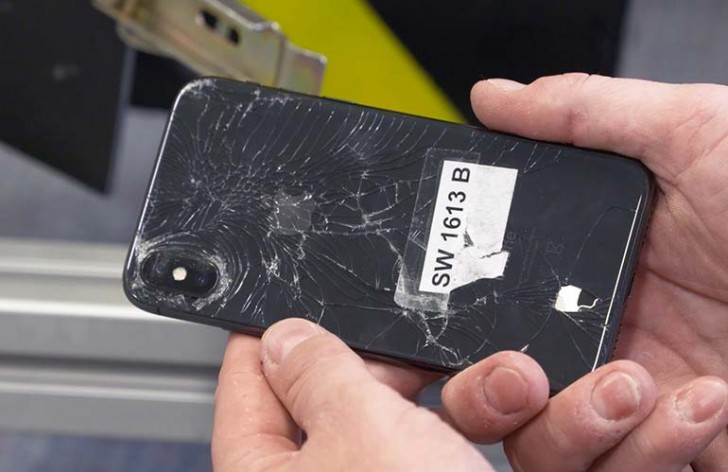 cracked iPhone