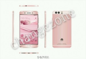 pink Huawei P9