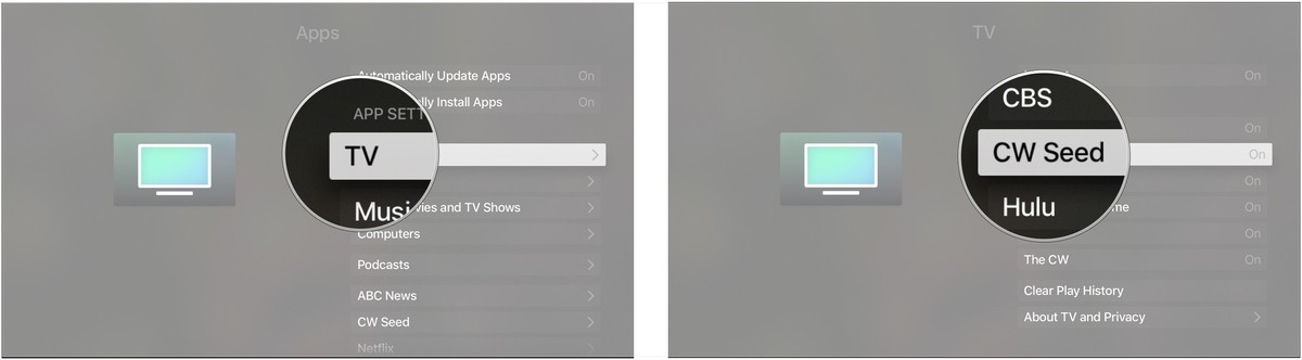 tvos remove connection 2