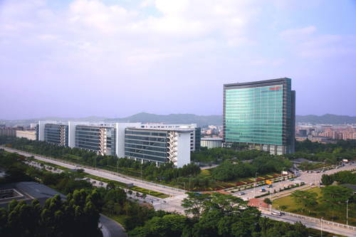أحد مراكز الأبحاث والتطوير لشركة هواوي في الصين